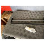 Spclsim Towel Bar 19.6 inch Double Towel Bar Bathroom Towel Holder Hanger Space Aluminum Hand Towel Rack Bathroom Towel Holder Matte Black Wall Mount Towel Holder Bathroom Accessories Towel Rod