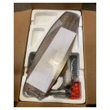 HYATECH 42 Inch Modern Style Indoor Ceiling Fan with Dimmable Light Kit and Remote Control, Reversible Blades, ETL for Living room, Bedroom, Basement, Kitchen, Gun Metal