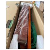 EXCELFU Putting Mat Golf Green for Indoor and Outdoor with Auto Ball Return, Crystal Velvet Mat and Wood Golf Putting Practice Equipment for Men Women, Home Office Backyard