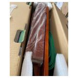 EXCELFU Putting Mat Golf Green for Indoor and Outdoor with Auto Ball Return, Crystal Velvet Mat and Wood Golf Putting Practice Equipment for Men Women, Home Office Backyard