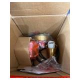 JOHNATHAN BLACK AND GOLD LIGHT FIXTURE