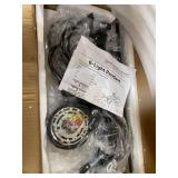 6-Light Black Farmhouse Chandelier,Large Size 34.65 inches(880cm) More Splendid,Industrial Modern Metal Lighting Fixture,Great for for Kitchen Island,Dining Room,Living Room,Bedroom