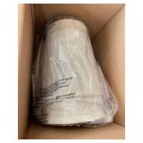 SET OF 2 WHITE SMALL TRASH CANS