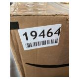 SET OF 2 WHITE SMALL TRASH CANS