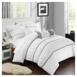 Chic Home Cheryl 10-Pc Queen Comforter Set Bedding