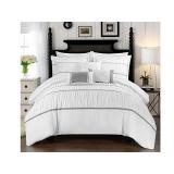 Chic Home Cheryl 10-Pc Queen Comforter Set Bedding