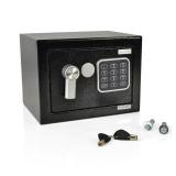 Serene Life Compact Electronic Safe with Mechanical Override, SLSFE12