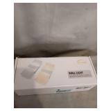 Modern Wall Sconce 12W, Set of 2 LED Wall Lamp Warm White, Acrylic Material Hardwired Wall Mounted Wall Lights