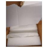 Modern Wall Sconce 12W, Set of 2 LED Wall Lamp Warm White, Acrylic Material Hardwired Wall Mounted Wall Lights