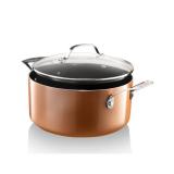 Gotham Steel Cast Textured Coating Ultra-Durable Nonstick 5-Qt. Stock Pot