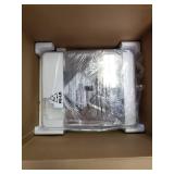 1 BY ONE Wireless Turntable HiFi System with 36 Watt Bookshelf Speakers, Patend Designed Vinyl Record Player with Magnetic Cartridge, Wireless Playback and Auto Off