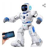 Ruko Smart Robots for Kids, Large Programmable Interactive RC Robot with Voice Control, APP Control, Present for 4 5 6 7 8 9 Years Old Kids Boys and Girls