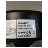 Famree MT-200 Robot Vacuum Cleaner, 1800Pa Strong Suction WiFi/App Self-Charging Robotic Vacuums Quiet Mini Vacuum for Hard Floor, Low/Medium-Pile Carpets