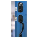 REVOLO Electronic Keypad Deadbolt, Keyless Entry Door Lock,Keyed Entry,Auto Lock, Door Lock with Handle, Front Door Handle Sets, Anti-Peeking Password