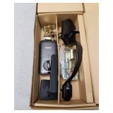 REVOLO Electronic Keypad Deadbolt, Keyless Entry Door Lock,Keyed Entry,Auto Lock, Door Lock with Handle, Front Door Handle Sets, Anti-Peeking Password