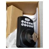 REVOLO Electronic Keypad Deadbolt, Keyless Entry Door Lock,Keyed Entry,Auto Lock, Door Lock with Handle, Front Door Handle Sets, Anti-Peeking Password