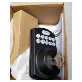 REVOLO Electronic Keypad Deadbolt, Keyless Entry Door Lock,Keyed Entry,Auto Lock, Door Lock with Handle, Front Door Handle Sets, Anti-Peeking Password