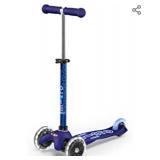 Micro Kickboard - Mini Deluxe LED 3-Wheeled, Lean-to-Steer, Swiss-Designed Micro Scooter for Preschool Kids with LED Light-up Wheels, Ages 2-5