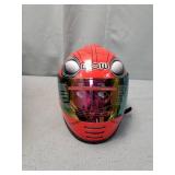 WOW Motorcycle Full Face Helmet Street Bike BMX MX Youth Kids HKY-B15 Spider Red Size Medium