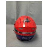 WOW Motorcycle Full Face Helmet Street Bike BMX MX Youth Kids HKY-B15 Spider Red Size Medium