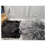 KING SIZE PLUSH SHAGGY DUVET WITH 2 PILLOW SHAMS