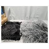 KING SIZE PLUSH SHAGGY DUVET WITH 2 PILLOW SHAMS