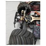 1:10 Scale Remote Control Car Truck, 80+ KM/H High Speed RTR RC Truck, 2.4GHZ Radio Controlled Electric RC Car, 4WD 4x4 Off Road Monster Truck for Adults, IPX7 Waterproof Racing Vehicle Truck