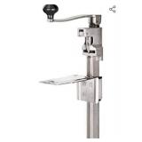 New Star Foodservice 7006841 #1 Manual Table Can Opener with Plated Steel Base For Cans Up to 11â Tall