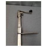 New Star Foodservice 7006841 #1 Manual Table Can Opener with Plated Steel Base For Cans Up to 11â Tall