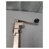 New Star Foodservice 7006841 #1 Manual Table Can Opener with Plated Steel Base For Cans Up to 11â Tall