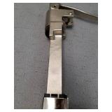New Star Foodservice 7006841 #1 Manual Table Can Opener with Plated Steel Base For Cans Up to 11â Tall