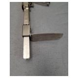 New Star Foodservice 7006841 #1 Manual Table Can Opener with Plated Steel Base For Cans Up to 11â Tall