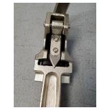 New Star Foodservice 7006841 #1 Manual Table Can Opener with Plated Steel Base For Cans Up to 11â Tall