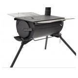 Portable Camping Iron Wood Camping Stove for your tent stove Used Zipper Broke On Bag