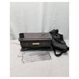 Portable Camping Iron Wood Camping Stove for your tent stove Used Zipper Broke On Bag