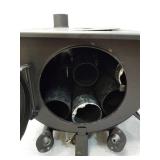 Portable Camping Iron Wood Camping Stove for your tent stove Used Zipper Broke On Bag