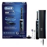 Oral-B Genius X 10000 Rechargeable Electric Toothbrush with Artificial Intelligence, 3 Brush Heads,
