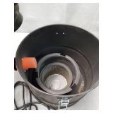 5 Gallon Ash Vacuum Cleaner with Blow fonction, 1200W Power Ash Collector, Suitable for Fireplaces, Log Burners, Grills, BBQ