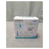 Luxrite Square LED Downlights, 14 W = 90 W, 5 Selectable Colors 2700 K | 3000 K | 35000 K | 4000 K | 5000K, dimmable LED light, 1100 lumens, wet rating, Energy Star, IC rating