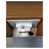 Luxrite Square LED Downlights, 14 W = 90 W, 5 Selectable Colors 2700 K | 3000 K | 35000 K | 4000 K | 5000K, dimmable LED light, 1100 lumens, wet rating, Energy Star, IC rating