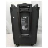 Moukey Bluetooth Karaoke Machine for Adults - Outdoor Karaoke Speaker with Wireless Microphone, 12" Subwoofer, DJ Lights (RMS 200W to 650W Peak Power)