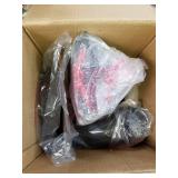 Qwik-Fold 360 Swivel 3 Wheel Push Pull Golf Cart with 360 Rotating Front Wheel, One Second to Open and Close Folding Cart, Collapsible Cart