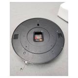 Chevrolet Chrome Double Ring Neon Clock, 14"