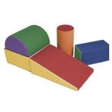 SoftZoneÂ® Climb and Crawl Play Set - Primary Damage See Pictures