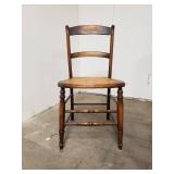 Antique Wicker Seat Chair