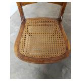 Antique Wicker Seat Chair