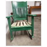 Old Green Rocker