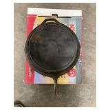 15 inch cast iron frying pan