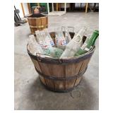 Apple Basket of Bottles