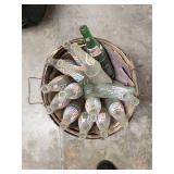 Apple Basket of Bottles